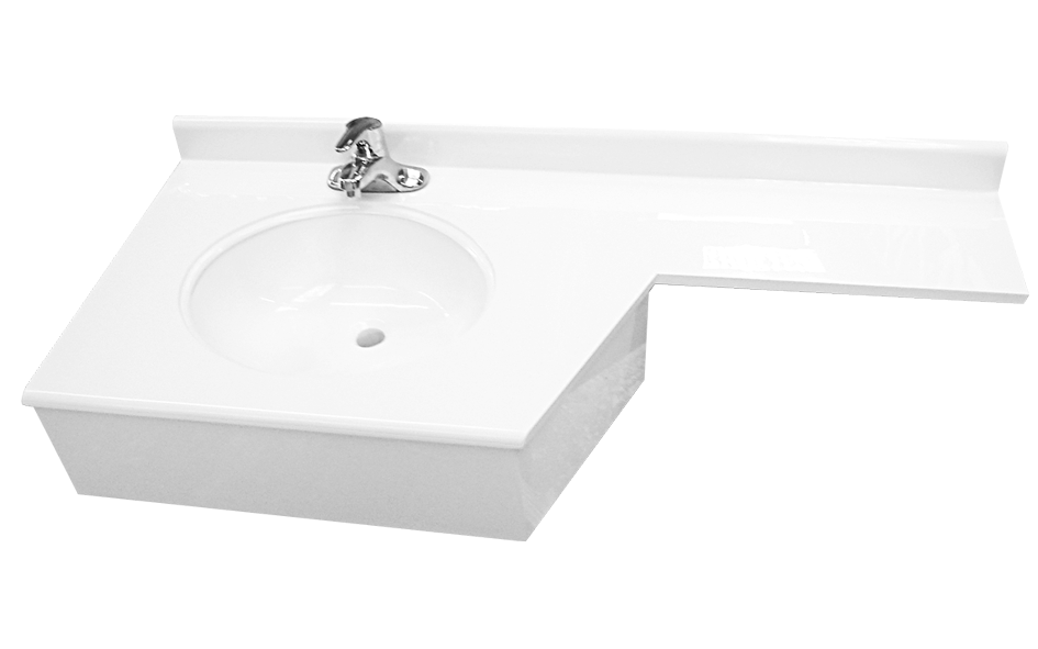 SOBRE MEDIDA TIPO PALETA CON FALDON DE 0.20 m.